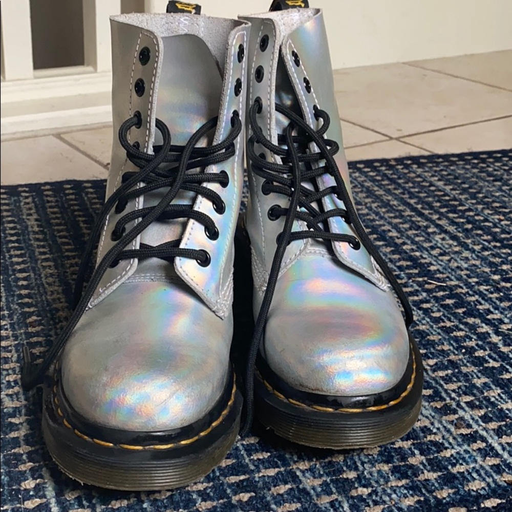 Iridescent Dr. Martens